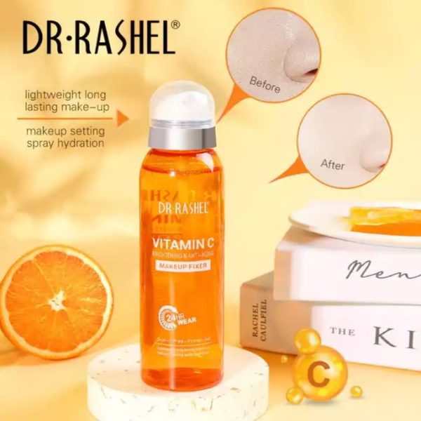 Dr. Rachel Vitamin C Brightening And Anti-Aging Essence Makeup Fixer 2