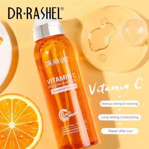 Dr. Rachel Vitamin C Brightening And Anti-Aging Essence Makeup Fixer 1