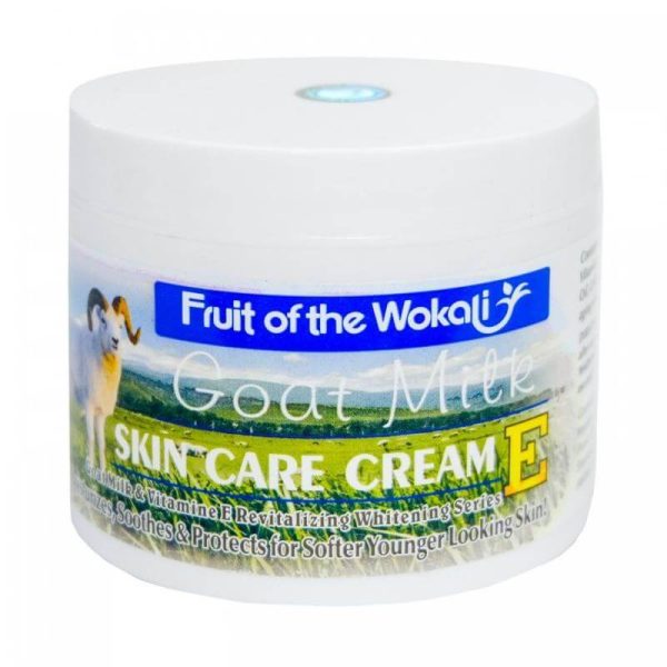 Fruit Of The Wokali Goat Milk & Vitamin E Skin Care Cream 1