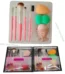 9Pcs Makeup Brushes Puff Sponge Beauty Blender with Holder Stand Make up Accessories Tools Set