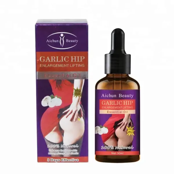 Aichun Beauty Garlic Hip Up Lift Essential Oil Natural Organic Butt Enlargement Oil