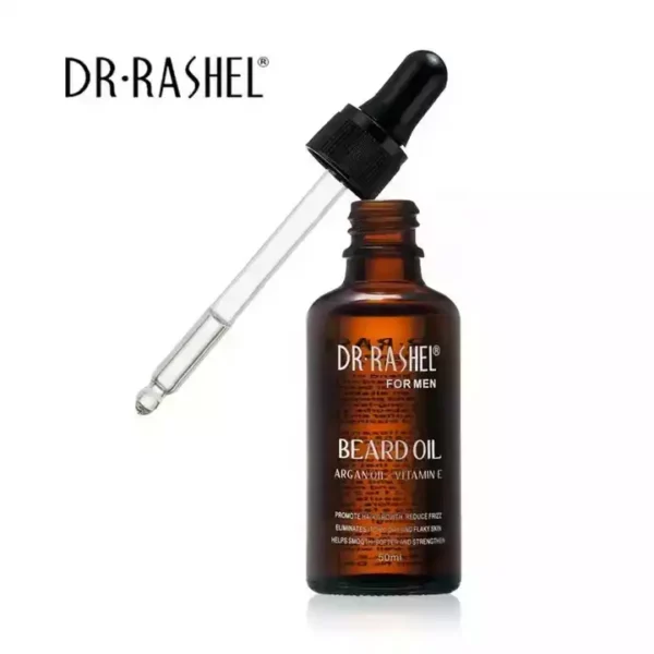 Dr. Rashel Beard Oil with Argan Oil Vitamin E for Men Hair Growth 2