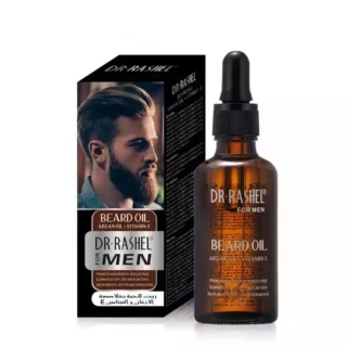 Dr. Rashel Beard Oil with Argan Oil Vitamin E for Men Hair Growth