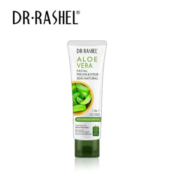 DR.RASHEL Aloe Vera Facial Peeling & Scrub 2in1 Exfoliating Gel 1