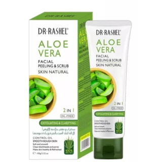 DR.RASHEL Aloe Vera Facial Peeling & Scrub 2in1 Exfoliating Gel