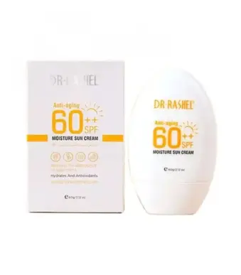 Dr. Rashel Anti-Aging 60 SPF Moisture Sun Cream screen No White Cast Nairobi Kenya spf 60