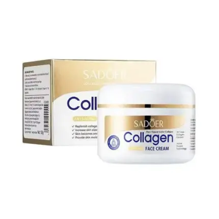 SADOER 10x Collagen ,Collagen Anti Aging Face Cream Anti Wrinkles And Fine Lines