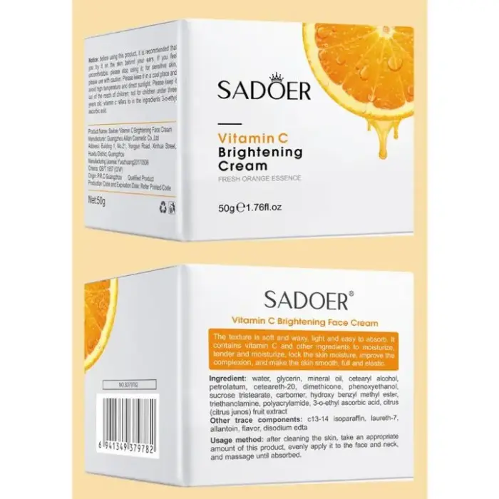 SADOER Vitamin C Brightening Face Cream for Brightening , Anti Aging & Wrinkles Kenya 3