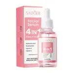 SADOER 4 in 1 Facial Serum with Hyaluronic Acid, Nicotinamide, Vitamin C and Vitamin E, High Moisturising and Brighten Skin Tone, Rejuvenates, Whitens Blemishes and Dark Spots Kenya