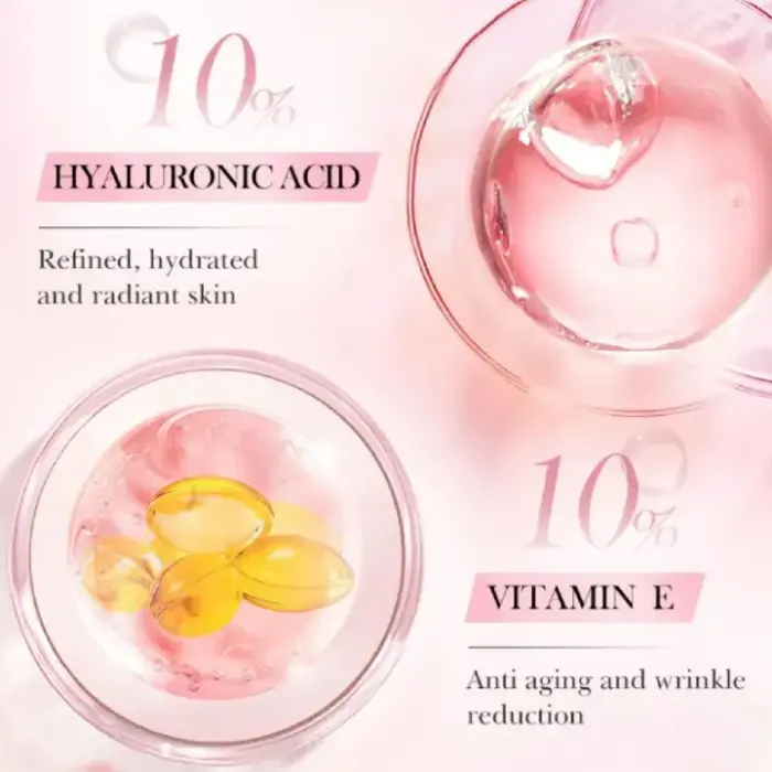 SADOER 4 in 1 Facial Serum with Hyaluronic Acid, Nicotinamide, Vitamin C and Vitamin E, High Moisturising and Brighten Skin Tone, Rejuvenates, Whitens Blemishes and Dark Spots Kenya 4