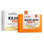 Sadoer Kojic Soap, Kojic Acid Whitening Soap, Deep Cleansing, Skin Brightening Like Vitamin C, Improve Acne Prone Skin, For Face and Body Skin Care Kenya