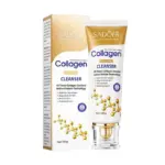 Sadoer Collagen Anti Aging Facial Cleanser, Collagen Foaming face Cleanser, can combine with Vitamin C, Replenishes Skin Collagen, Soothe and Smooth, Deep Cleaning, clear pores