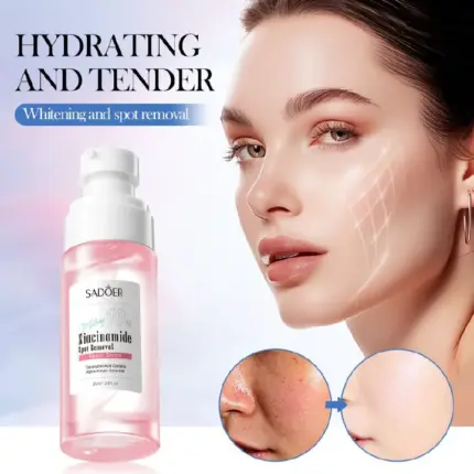 Sadoer Niacinamide Repair Serum Spot Removal with Tranexamic Acid Centella Alpha Arbutin, Ceramide Deep Whitenening, Brightening Nourish, Reduce Pigmentation, Soothing Hydrating Face Inhibits Melanin 1